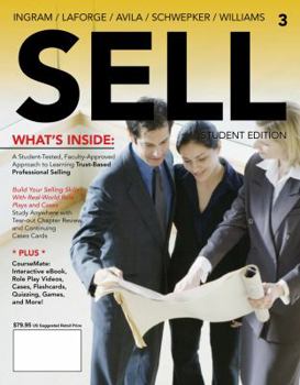 Paperback SELL (with CourseMate Printed Access Card) (Engaging 4LTR Press Titles in Marketing) Book