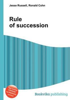 Paperback Rule of Succession Book