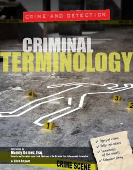 Hardcover Criminal Terminology Book