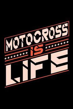 Paperback Motocross is Life: Graph Paper 5x5 Notebook for People who love their Sports and Hobbies Book