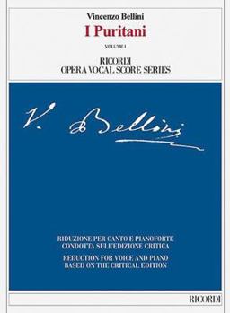 Paperback I Puritani: Ricordi Opera Vocal Score Series Book