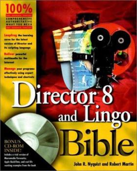 Paperback Director 8 and Lingo Bible [With CDROM] Book
