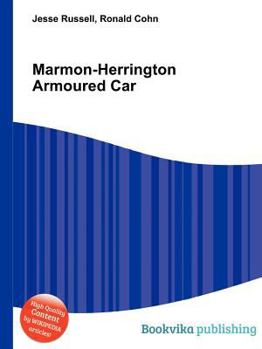 Paperback Marmon-Herrington Armoured Car Book