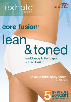 DVD Exhale: Core Fusion / Lean & Tone Book