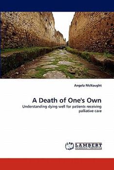 Paperback A Death of One's Own Book