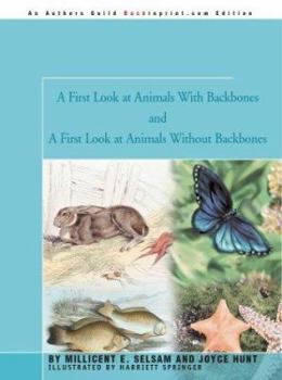 Paperback A First Look at Animals With Backbones and A First Look at Animals Without Backbones Book