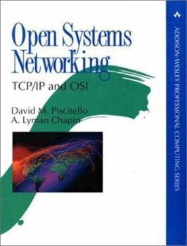 Hardcover Open Systems Networking: TCP/IP and OSI Book
