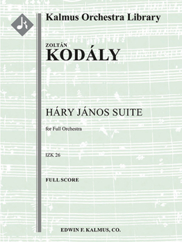 Paperback Hary Janos Suite, Izk 26: Conductor Score Book