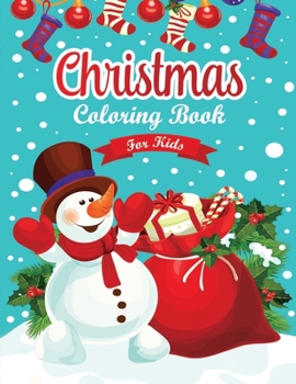 Paperback Christmas Coloring Book for Kids Book