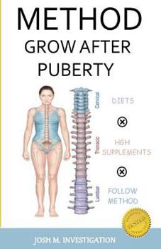 Paperback Method Grow After Puberty (Method Tested Maintain and Increase Height) Book