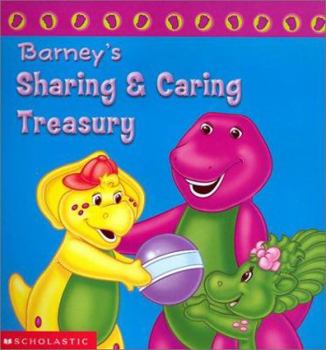 Hardcover Barney's Sharing & Caring Treasury Book