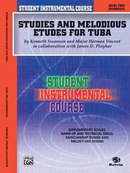 Paperback Student Instrumental Course Studies and Melodious Etudes for Tuba: Level II Book