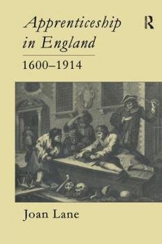 Paperback Apprenticeship in England, 1600-1914 Book