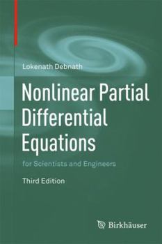 Hardcover Nonlinear Partial Differential Equations for Scientists and Engineers Book