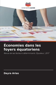 Paperback Économies dans les foyers équatoriens [French] Book