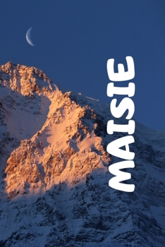 Paperback Maisie: notebook with name, squared 120-sheet exercise book, size 6x9, personalized gift Book