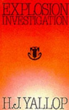 Hardcover Explosion investigation Book