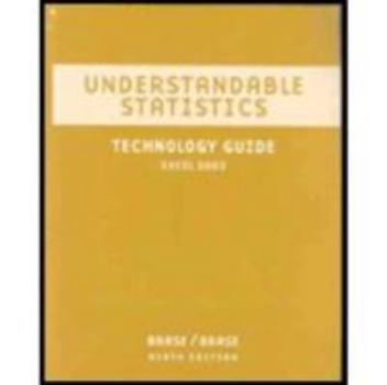Paperback Excel Tech Guide for Brase/Brase S Understandable Statistics: Concepts and Methods, 9th Book
