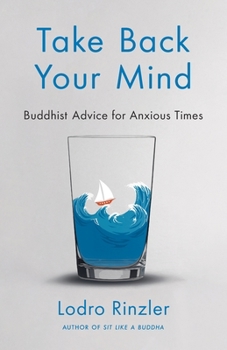 Paperback Take Back Your Mind: Buddhist Advice for Anxious Times: Buddhist Advice for Anxious Times Book