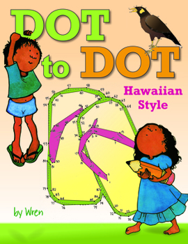 Paperback Dot-To-Dot Hawaiian Style Book