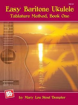 Paperback Easy Baritone Ukulele Tablature Method, Book One Book