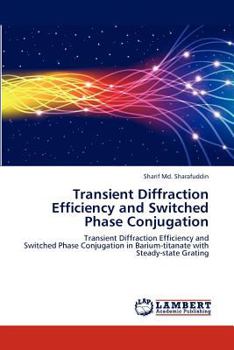 Paperback Transient Diffraction Efficiency and Switched Phase Conjugation Book