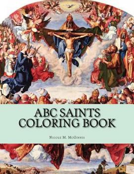 Paperback ABC Saints Coloring Book
