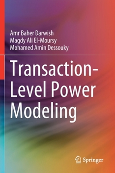 Paperback Transaction-Level Power Modeling Book