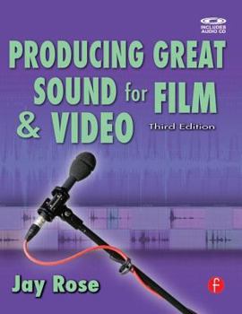 Paperback Producing Great Sound for Film and Video [With CD] Book