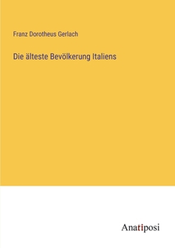 Paperback Die älteste Bevölkerung Italiens [German] Book