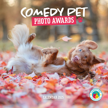 Calendar 2025 Comedy Pet Photography Awards Wall calendar: Plastic Free Packaging Book
