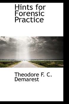 Paperback Hints for Forensic Practice Book
