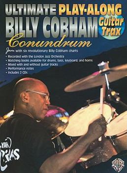 Paperback Ultimate Play-Along Guitar Trax Billy Cobham Conundrum: Book & 2 CDs [With 2 CDs] Book