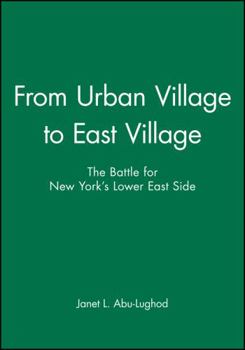 Paperback From Urban Village to East Village Book