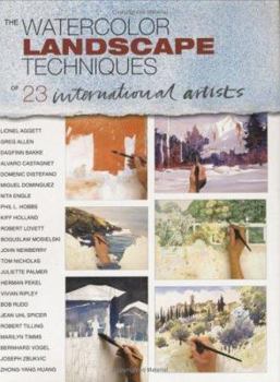 Hardcover The Watercolor Landscape Techniques of 23 International Artists Book