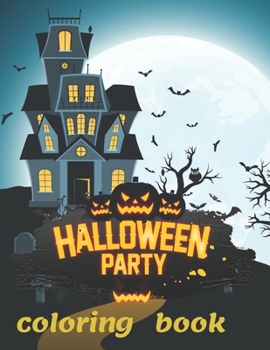 Paperback Halloween coloring book: halloween coloring books for kids ages 4-8 Book