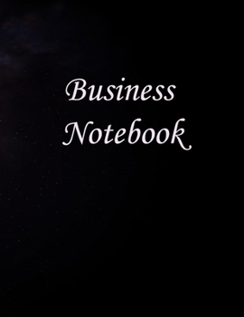 Paperback Business Notebook: business notebook, notebook organizer,150 Pages , Large (8.5 x 11 inches). Book