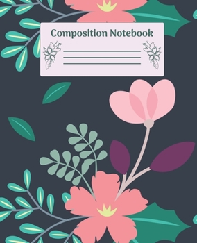 Paperback Composition Notebook: Wide Ruled Notebooks Paper - Composition Notebook (Diary, Journal) 7.5x9.25in 110 Pages Wide Ruled Notebooks Paper Book