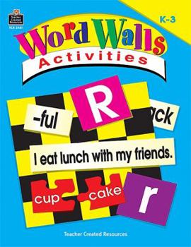 Paperback Word Walls Activities Book