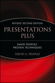 Paperback Presentations Plus: David Peoples' Proven Techniques Book