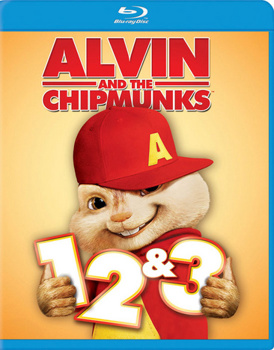 Blu-ray Alvin & the Chipmunks 1, 2 & 3 Book