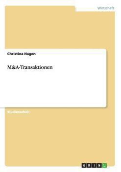 Paperback M&A-Transaktionen [German] Book