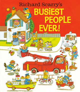 Hardcover Richard Scarry's Busiest People Ever! Book