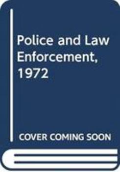 Hardcover Police and Law Enforcement, 1972 Book