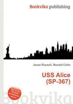 Paperback USS Alice (Sp-367) Book