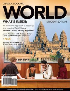 Paperback World (with Review Cards and History Coursemate with Ebook, Wadsworth World History Resource Center 2-Semester Printed Access Card) [With Access Code] Book