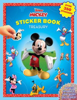 Hardcover Disney MM Clubhouse Sticker Book Treasury Book