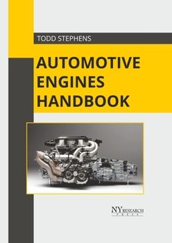Hardcover Automotive Engines Handbook Book
