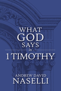 Paperback What God Says in 1 Timothy Book