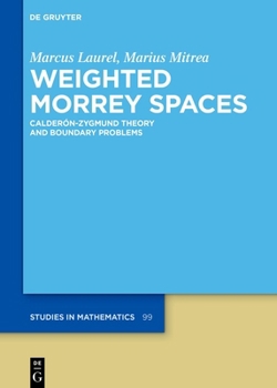 Weighted Morrey Spaces: Calderón-Zygmund Theory and Boundary Problems (de Gruyter Studies in Mathematics)